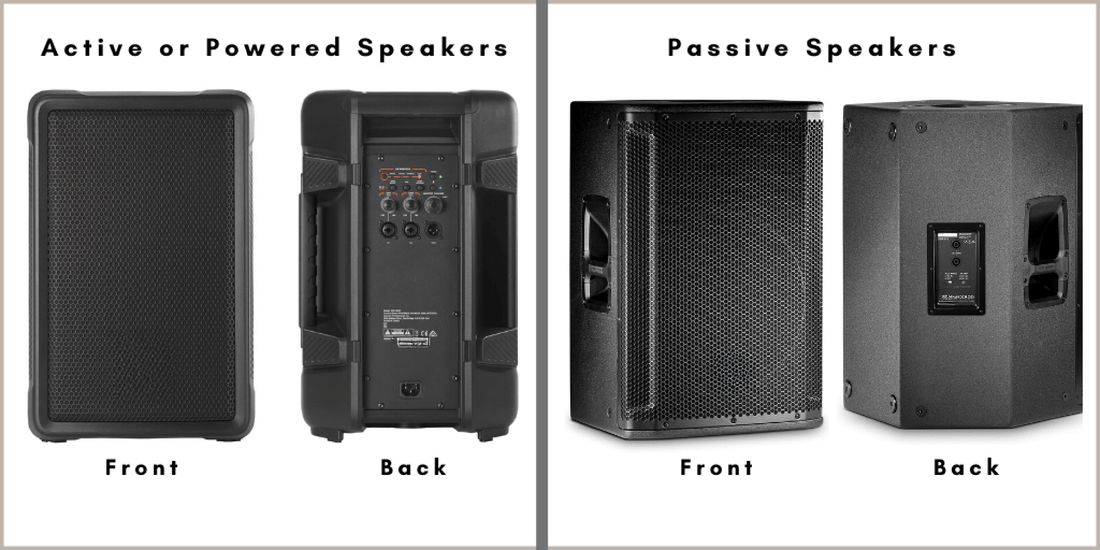 Passive Speaker, Active Speaker: What's the Difference?