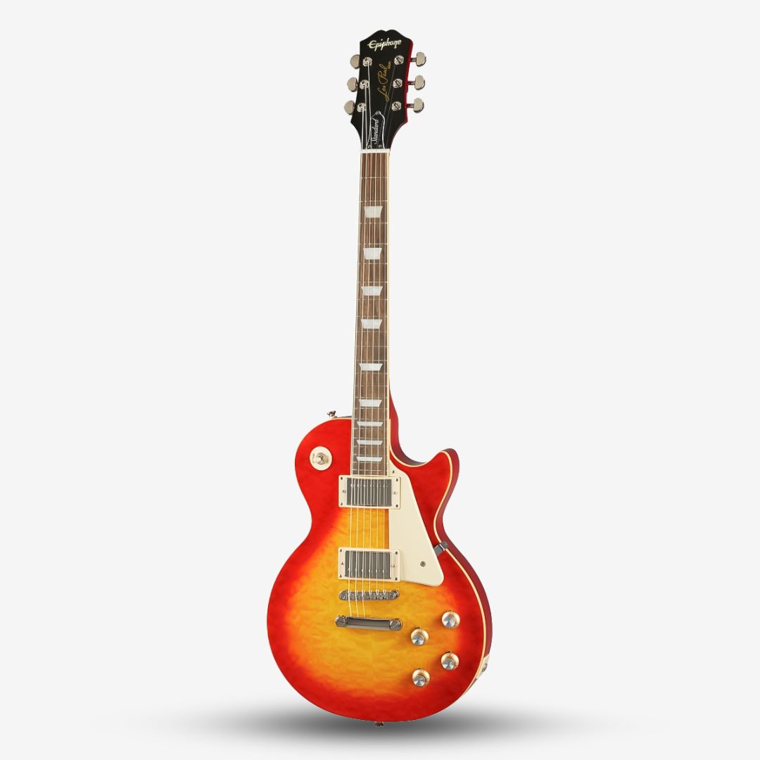 Epiphone Les Paul Standard 60s Electric Guitar -Faded Cherry – GUITARLICIOUS