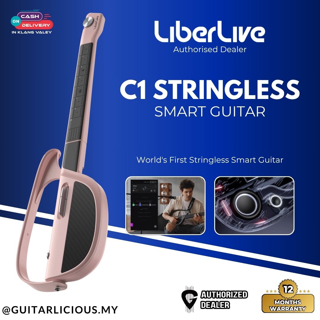 LiberLive C1 Stringless Smart Guitar - Pink – GUITARLICIOUS