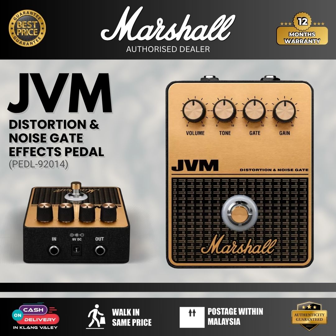 Marshall PEDL-92014 JVM Amp Guitar Effects Pedal – GUITARLICIOUS