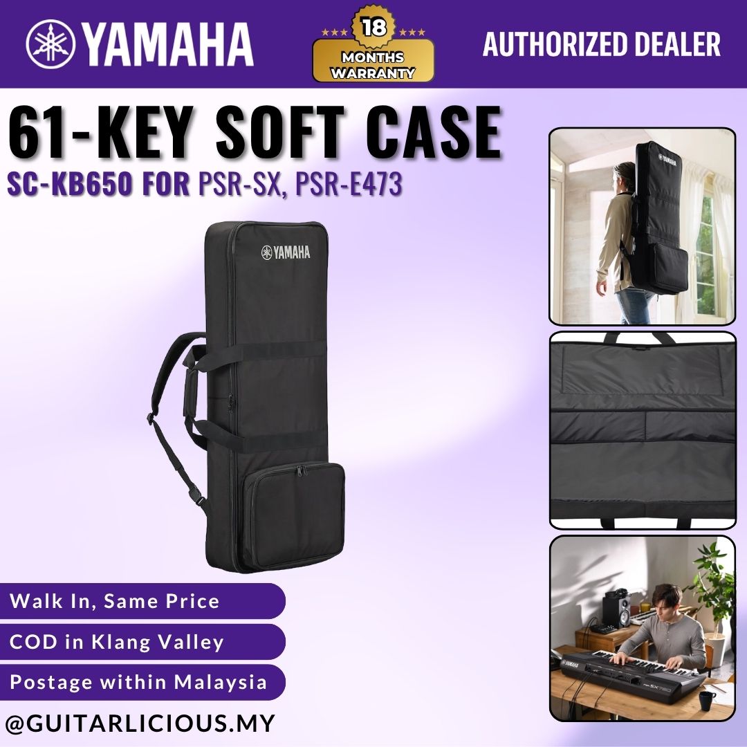 kj ページ　SCO-61/CG Yamaha SC-KB650 61-key Carrying Soft Case for PSR-SX920/SX720