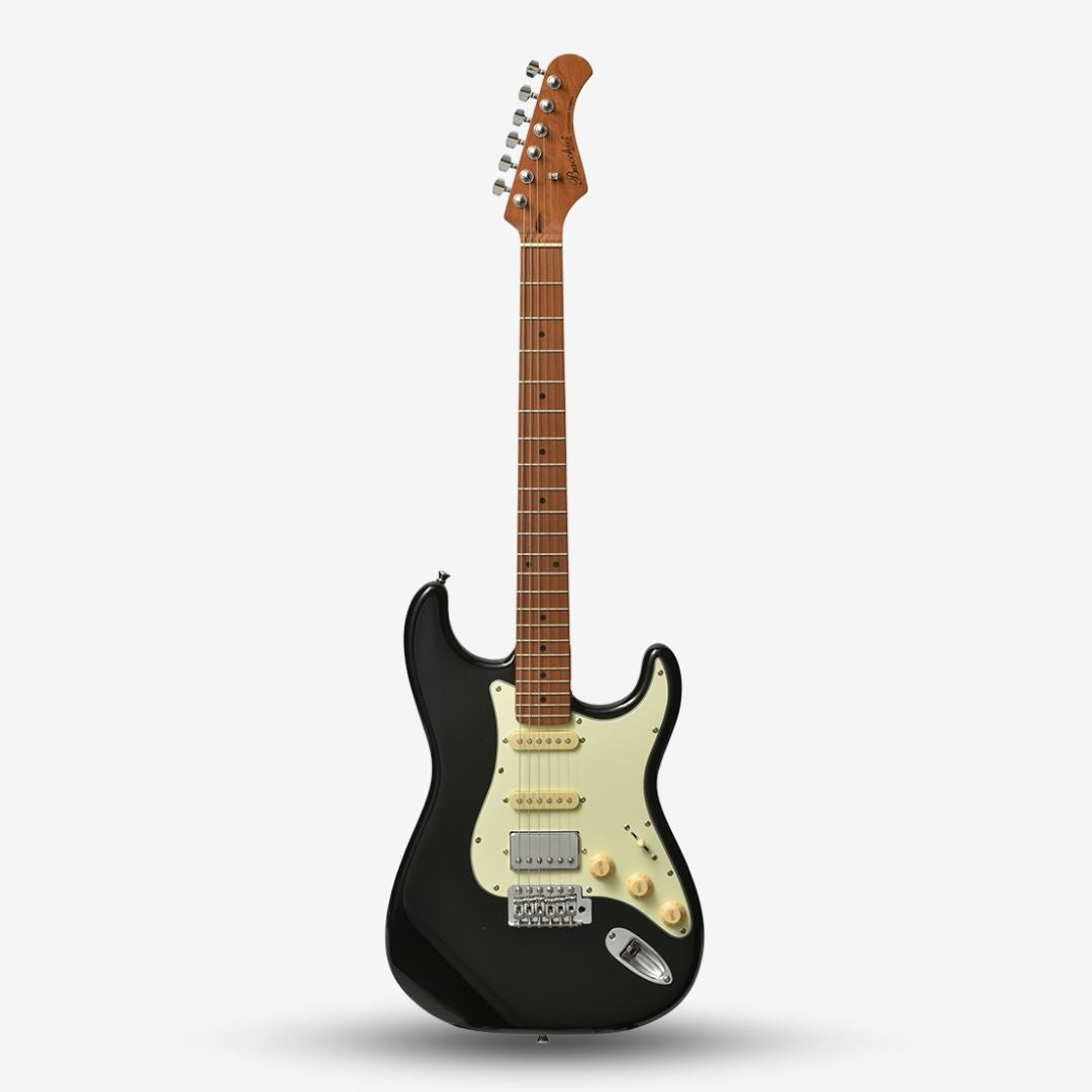 Bacchus BST-2-RSM/M Roasted Maple Fretboard, Stratocaster Electric Gui –  GUITARLICIOUS.MY