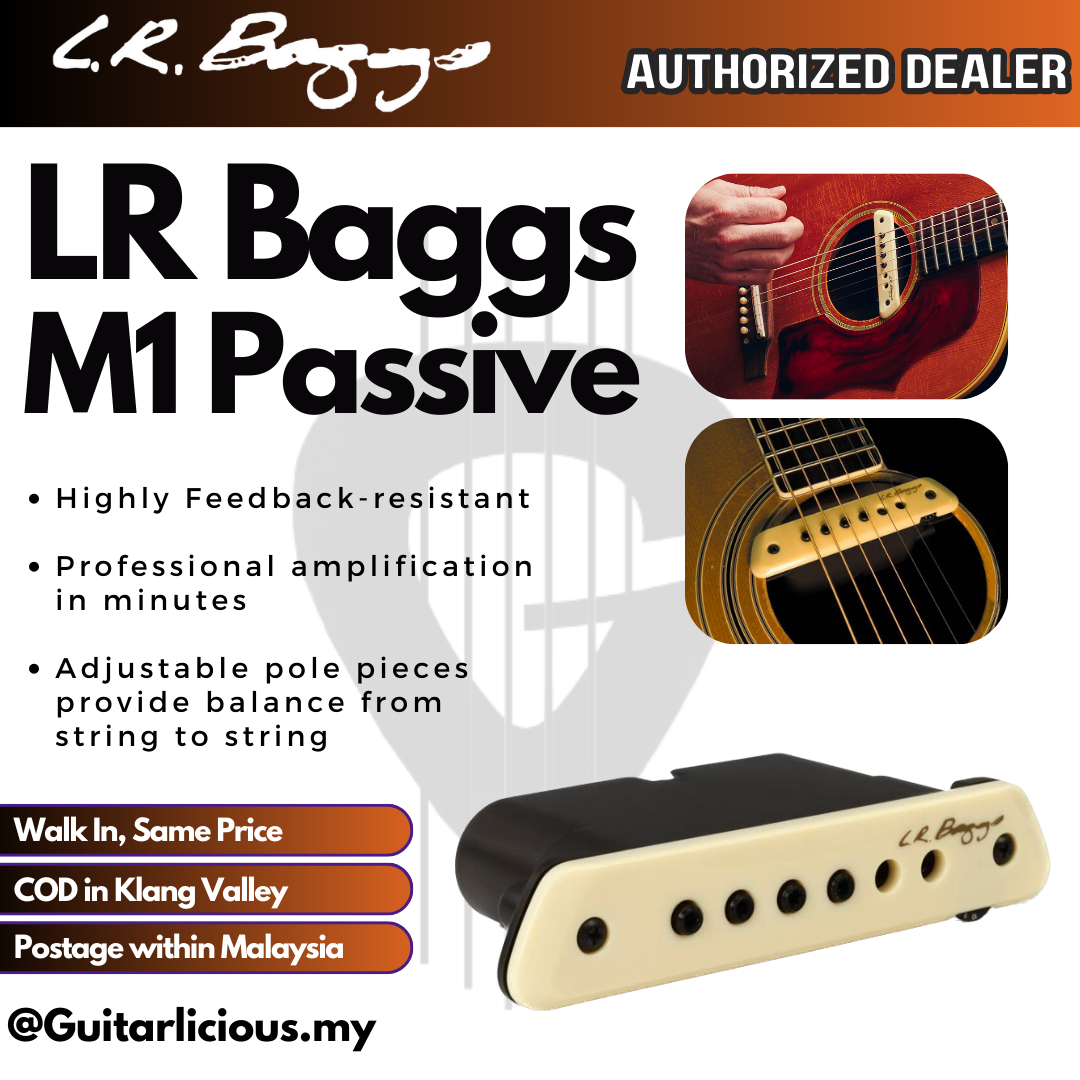 LR Baggs M1 Passive Acoustic Guitar Soundhole Pickup ( M1 / M-1 ) –  GUITARLICIOUS.MY