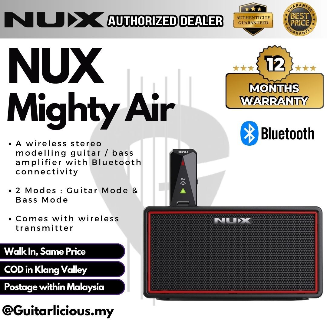 nux mighty air （中古・美品】NUX MIGHTY AIR ワイヤレスギターアンプ 