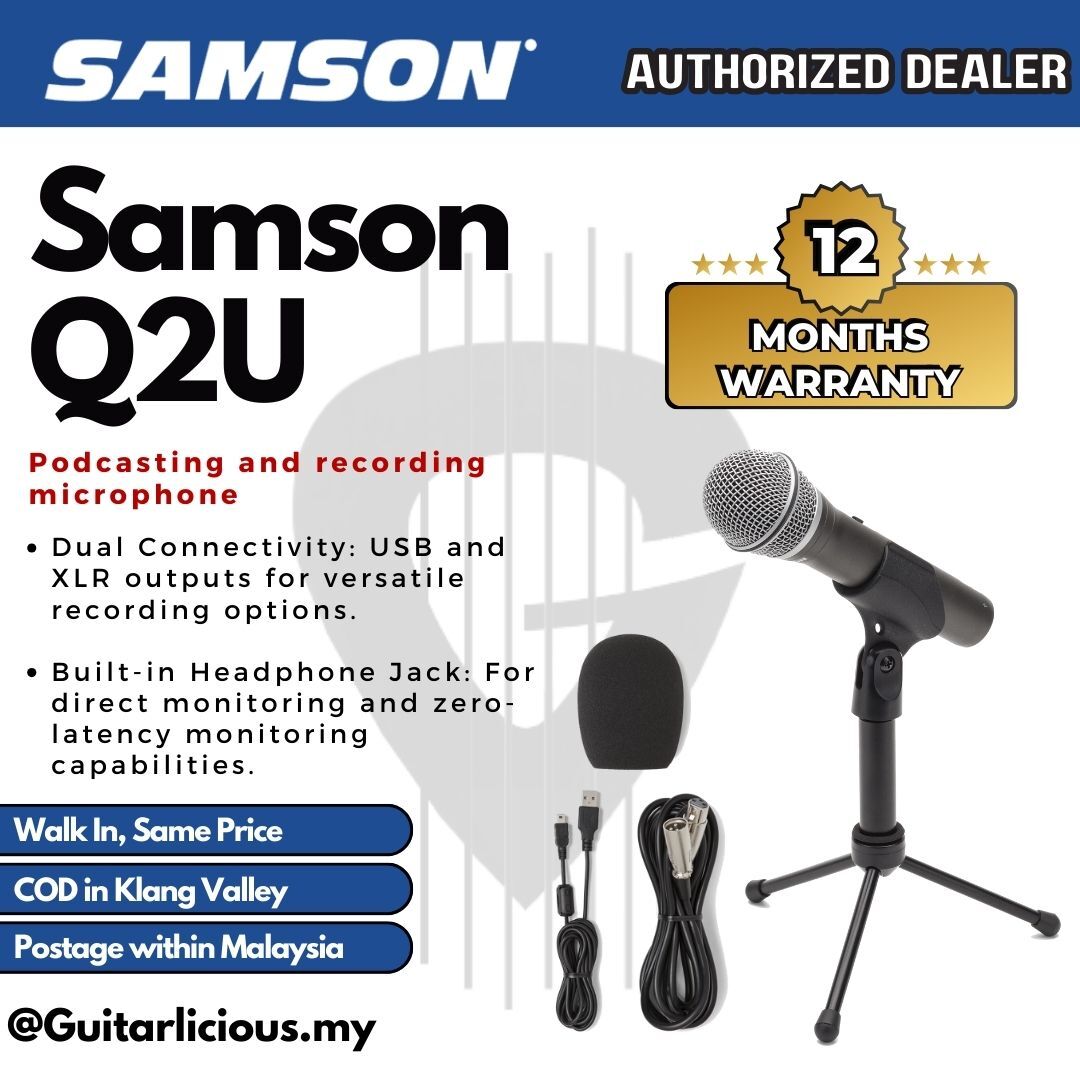 Samson q2u microphone outlets