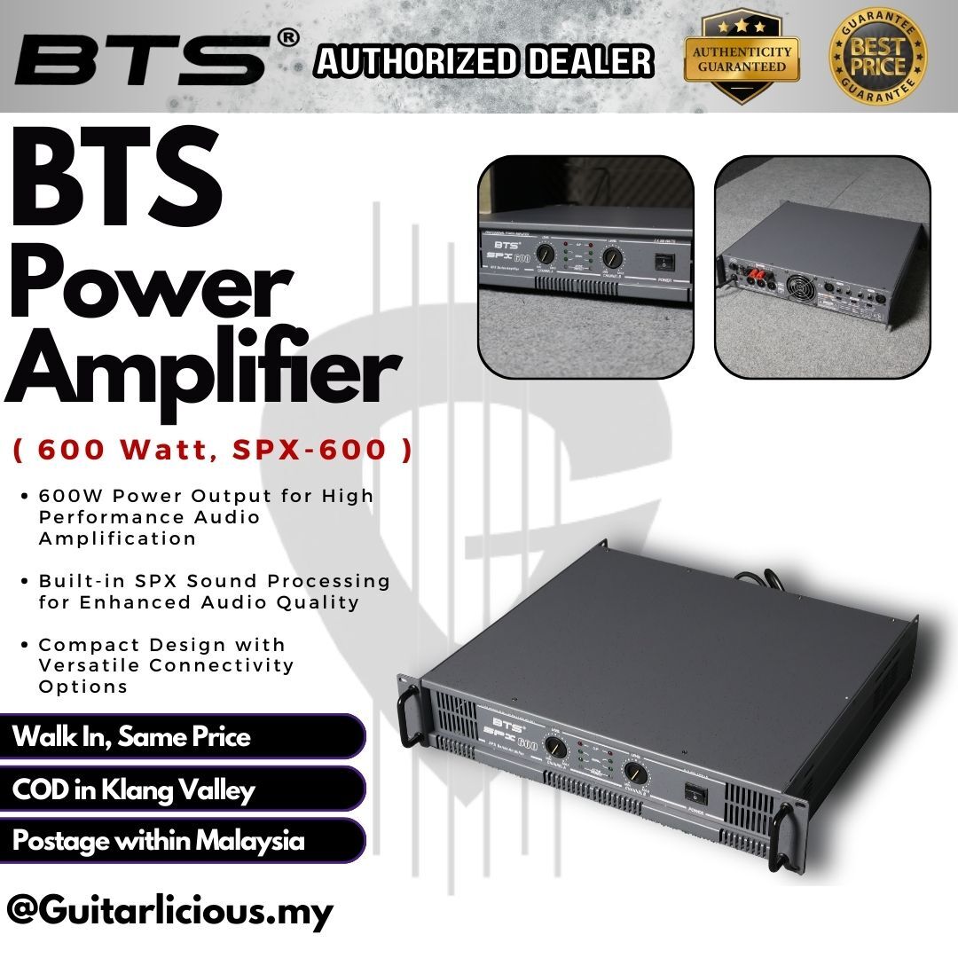 BTS Power Amplifier 600 watt - SPX-600 ( SPX600 / SPX 600 / 600W 