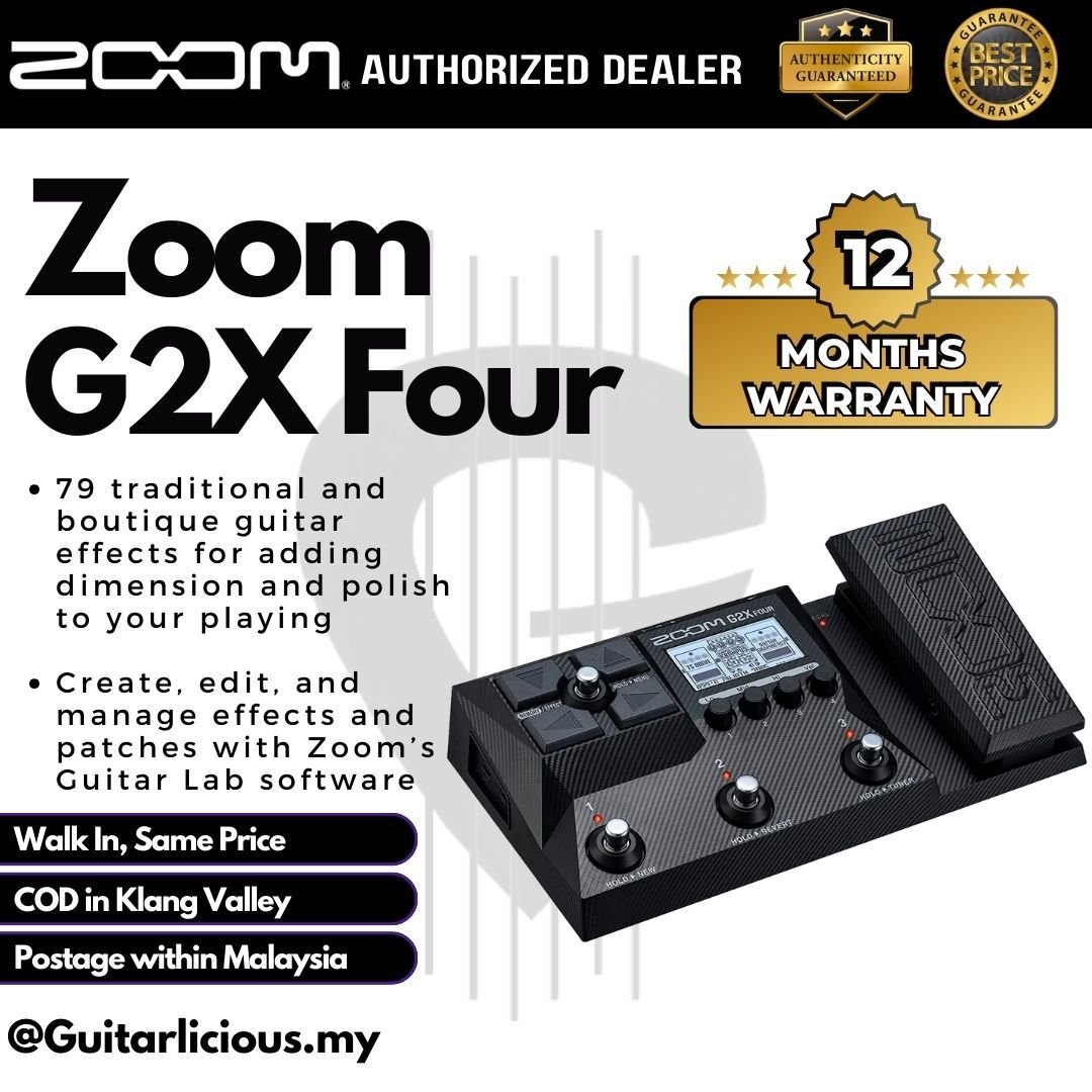 【美品】 ZOOM G2X FOUR G2Four/G2XFour Multi-Effects Pedals | Buy Now | ZOOM