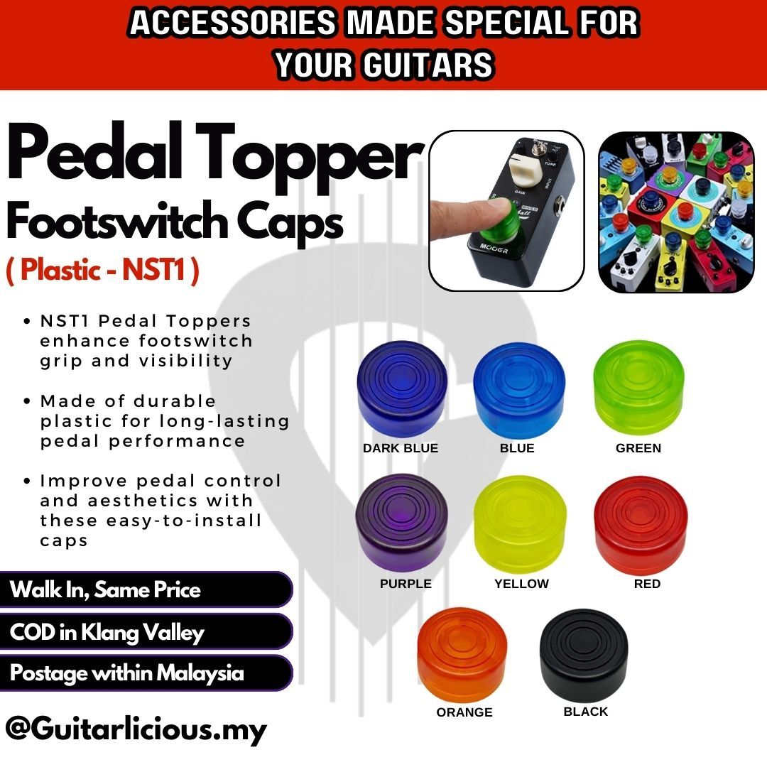 Pedal Topper Footswitch Caps