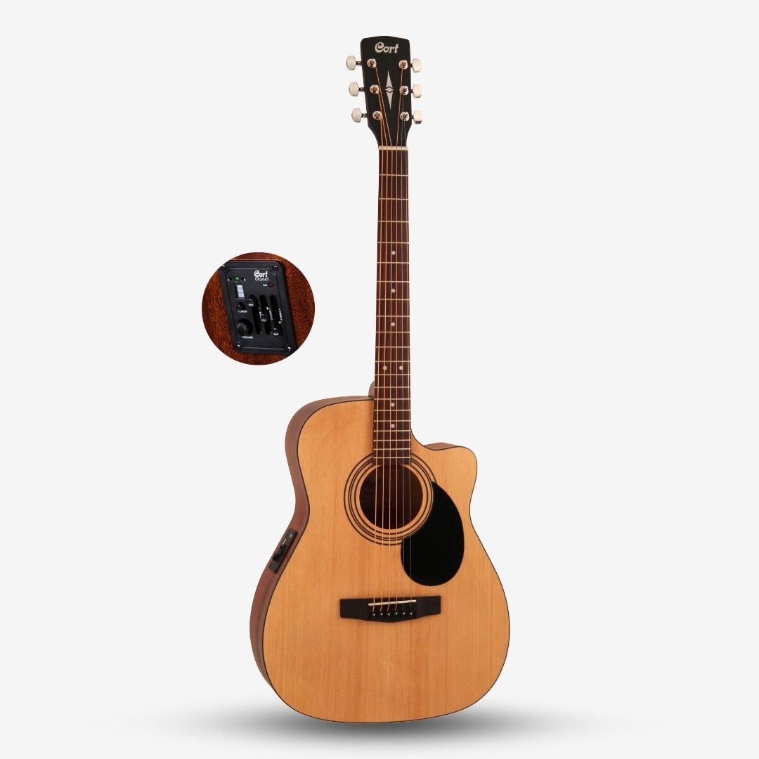 CORT AF515CE Acoustic Guitar with EQ / Pick up ( AF 515CE / AF-515CE / –  GUITARLICIOUS