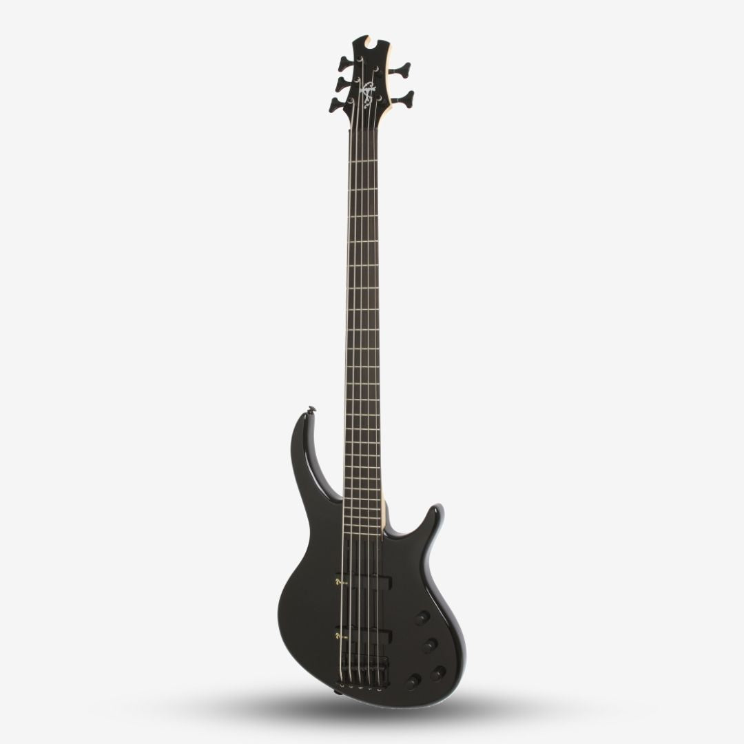 Epiphone Toby Deluxe V 5 String Bass Guitar, Ebony (E09