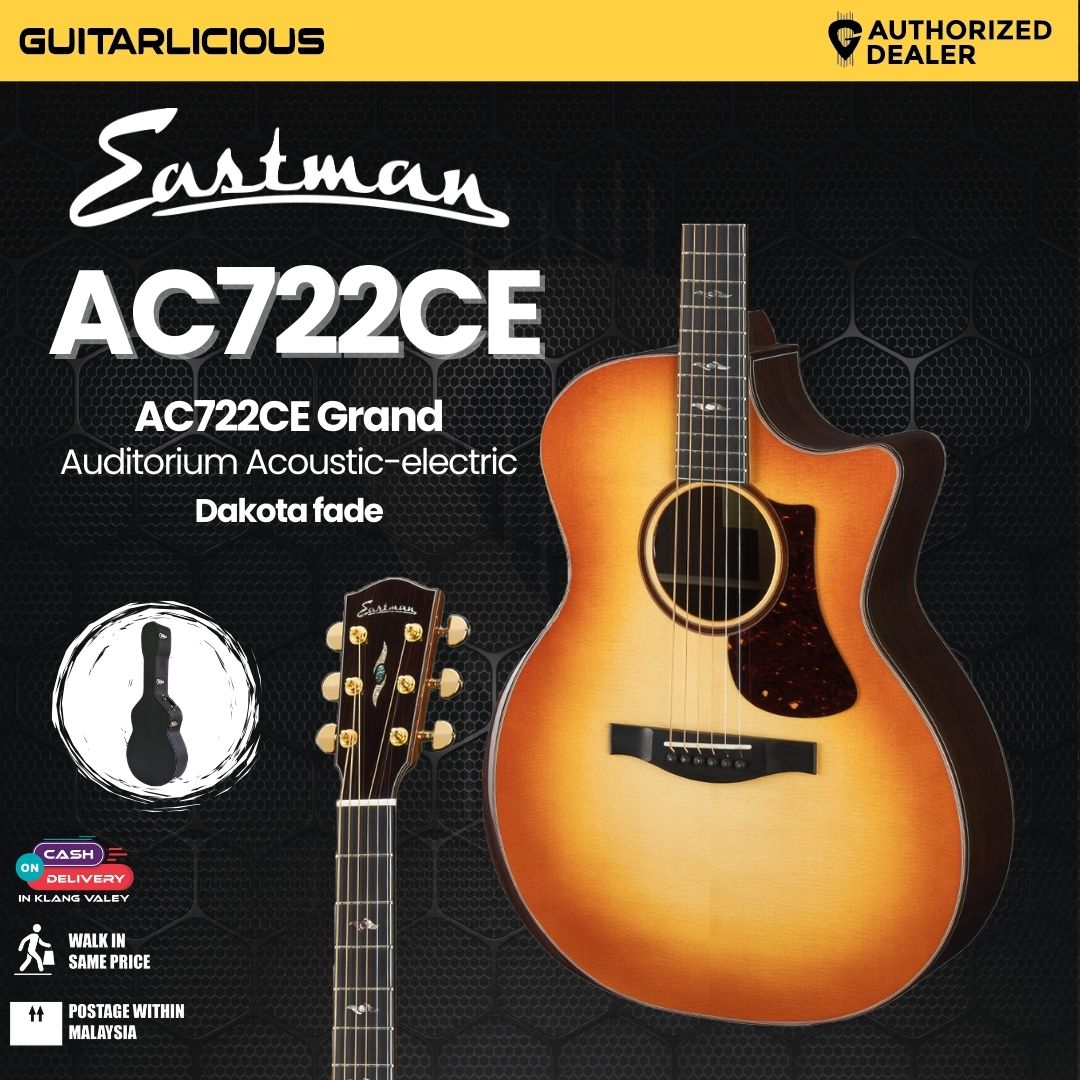 Eastman Guitars AC722CE Grand Auditorium Acoustic-electric Guitar - Dakota Fade