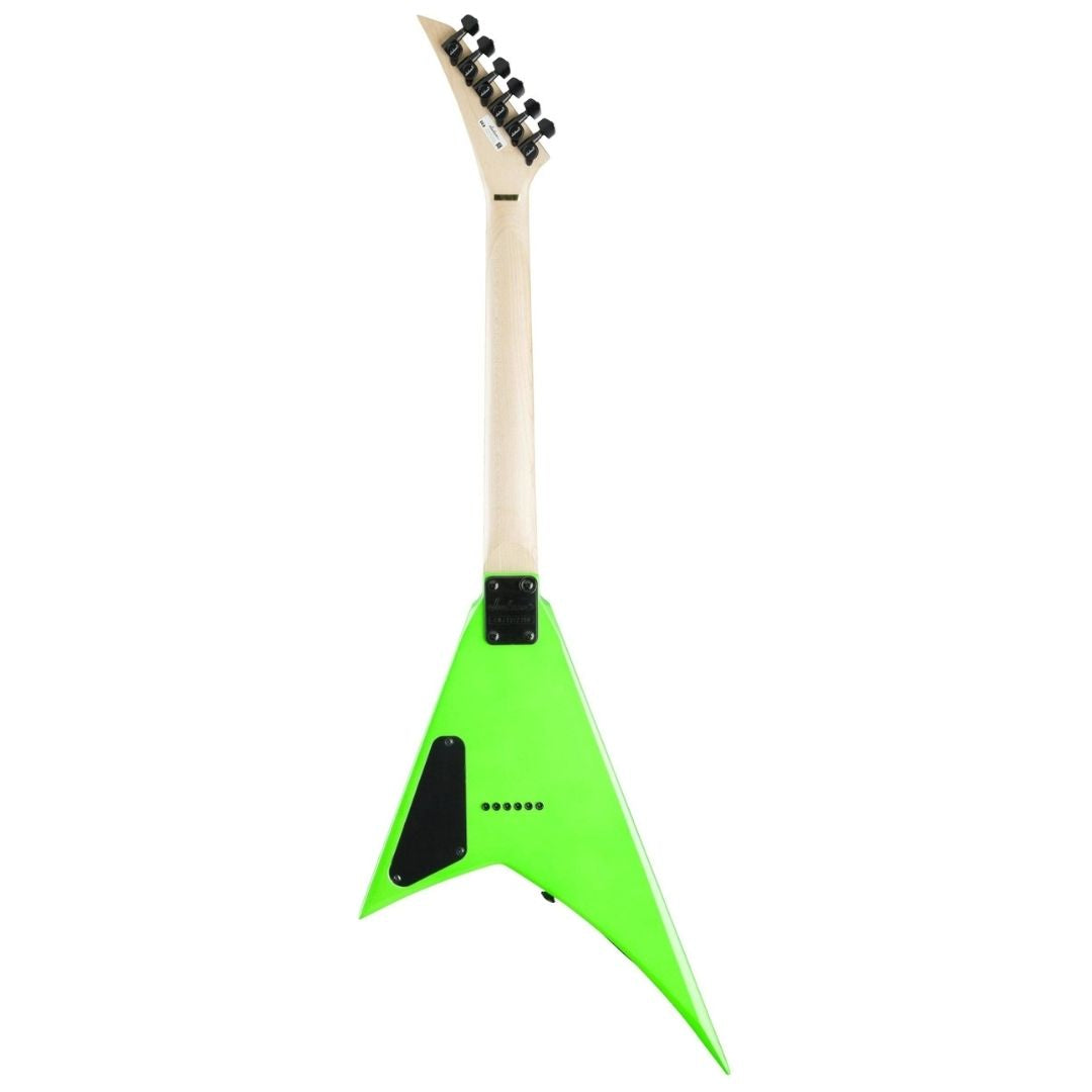 Jackson JS Series RR Minion JS1X Electric Guitar, Amaranth FB, Neon Green