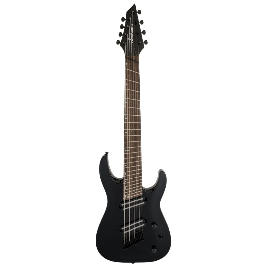 Jackson X Series Dinky Arch Top DKAF8 Multi-Scale Electric Guitar, Laurel FB, Gloss Black
