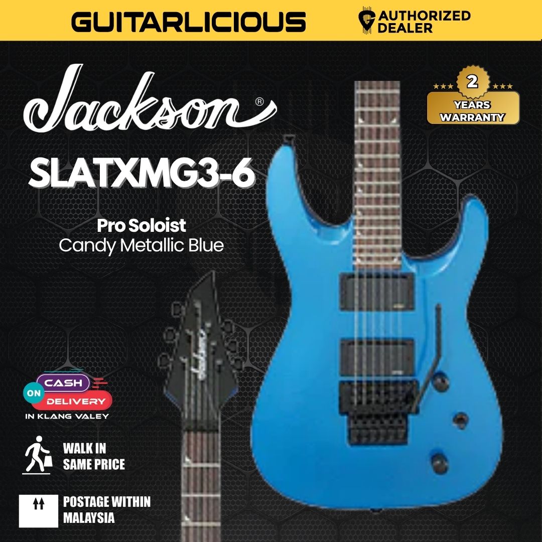 Jackson Stars SLE-215 Soloist スルーネック EMG Jackson stars 黒 EMG