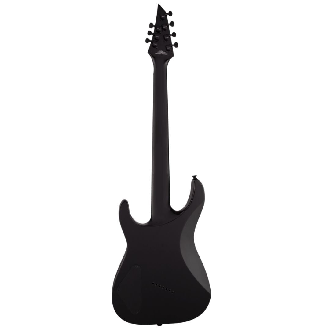 Jackson X Series Soloist SLATX7 QM Multi-Scale Electric Guitar, Trans Blue Burst
