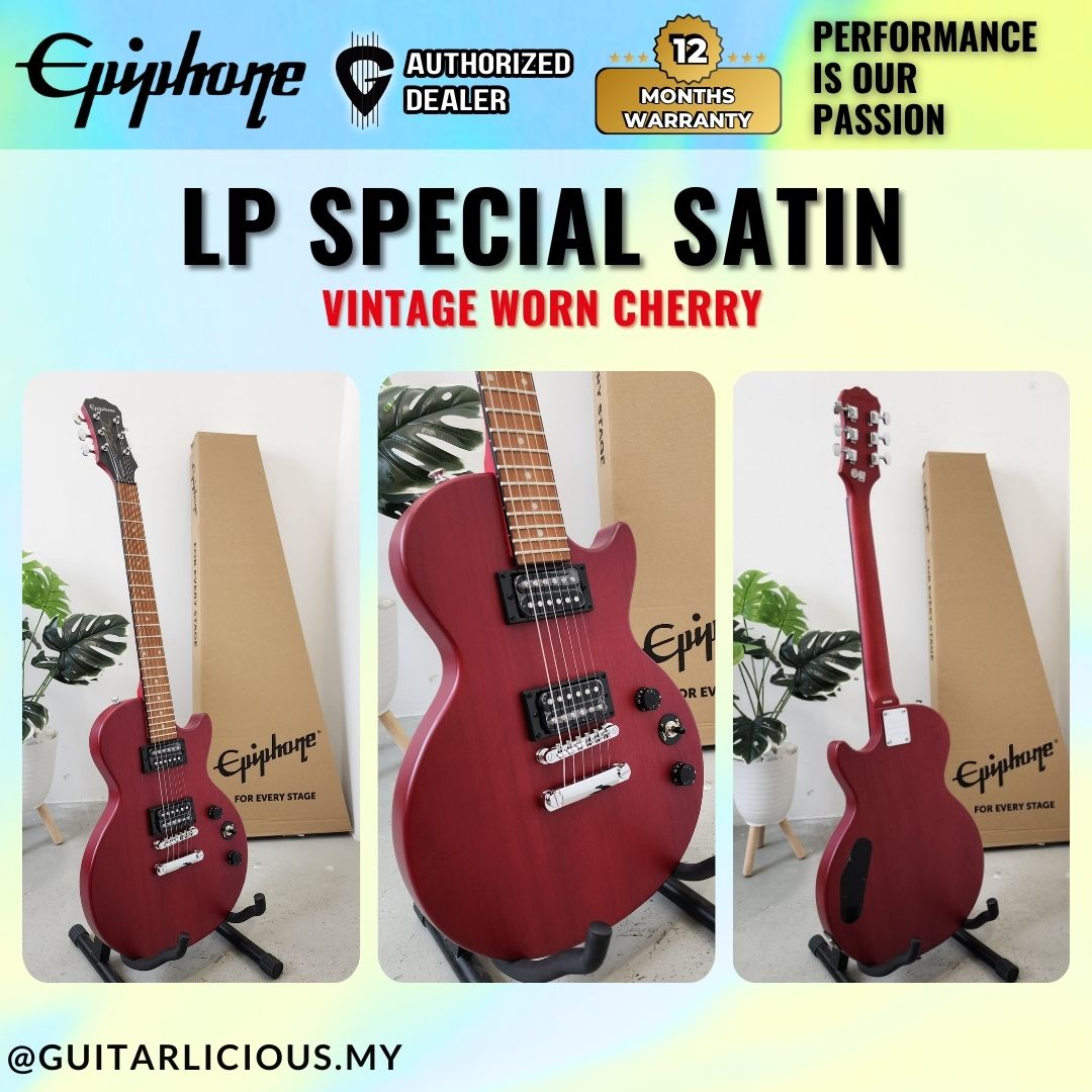 Epiphone Les Paul Special Satin E1 Double Humbucker Electric