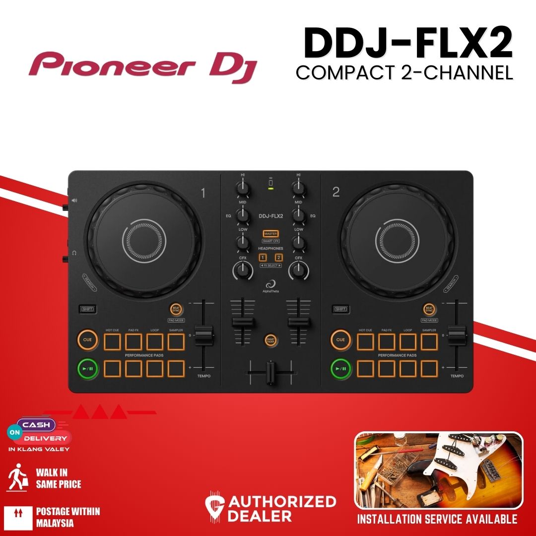 Pioneer DDJ-FLX2 DJコントローラー FREE YOUR INNER DJ: DJコントローラー「DDJ-FLX2」が登場 - AlphaTheta