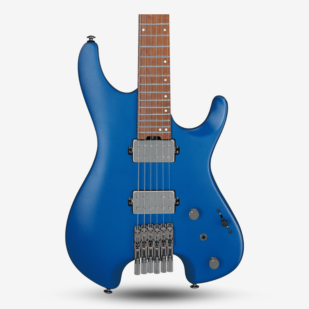 Ibanez Q52 Q Series Headless Electric Guitar - Laser Blue Matte