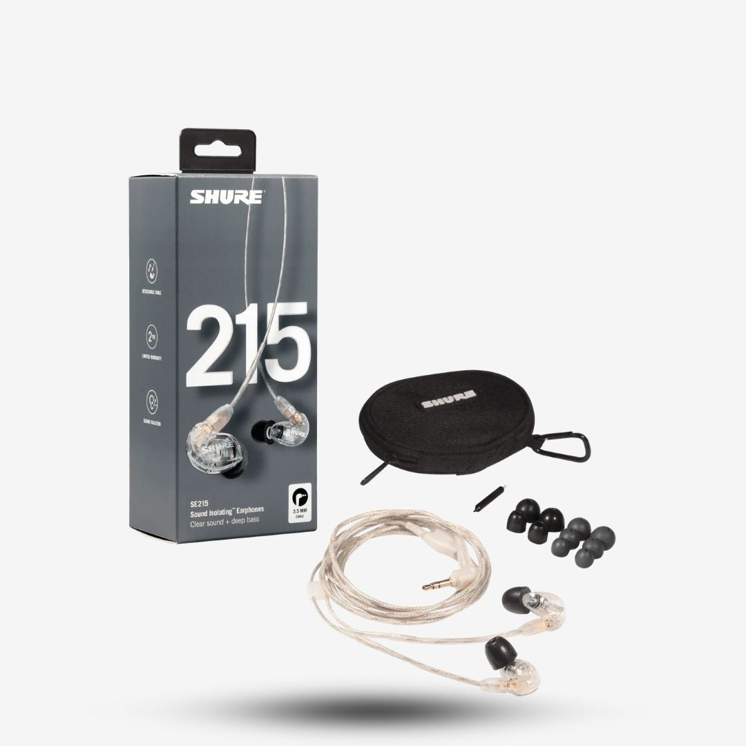 Shure SE215 Sound Isolating Earphones (SE-215 SE 215)