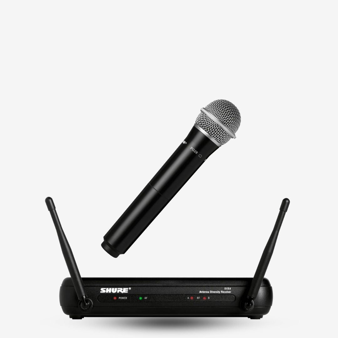 Shure SVX24/PG28 Handheld Wireless Microphone System, SVX4