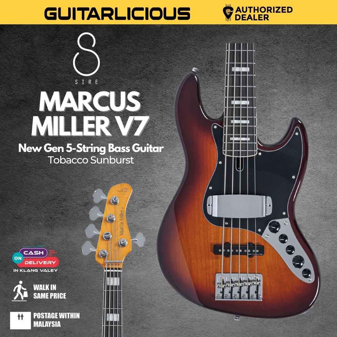 sire v7 tobacco sunburst Marcus Miller Ash Reissue 5ST 5-String The Marcus Heritage Sire Marcus Miller V7 4-String