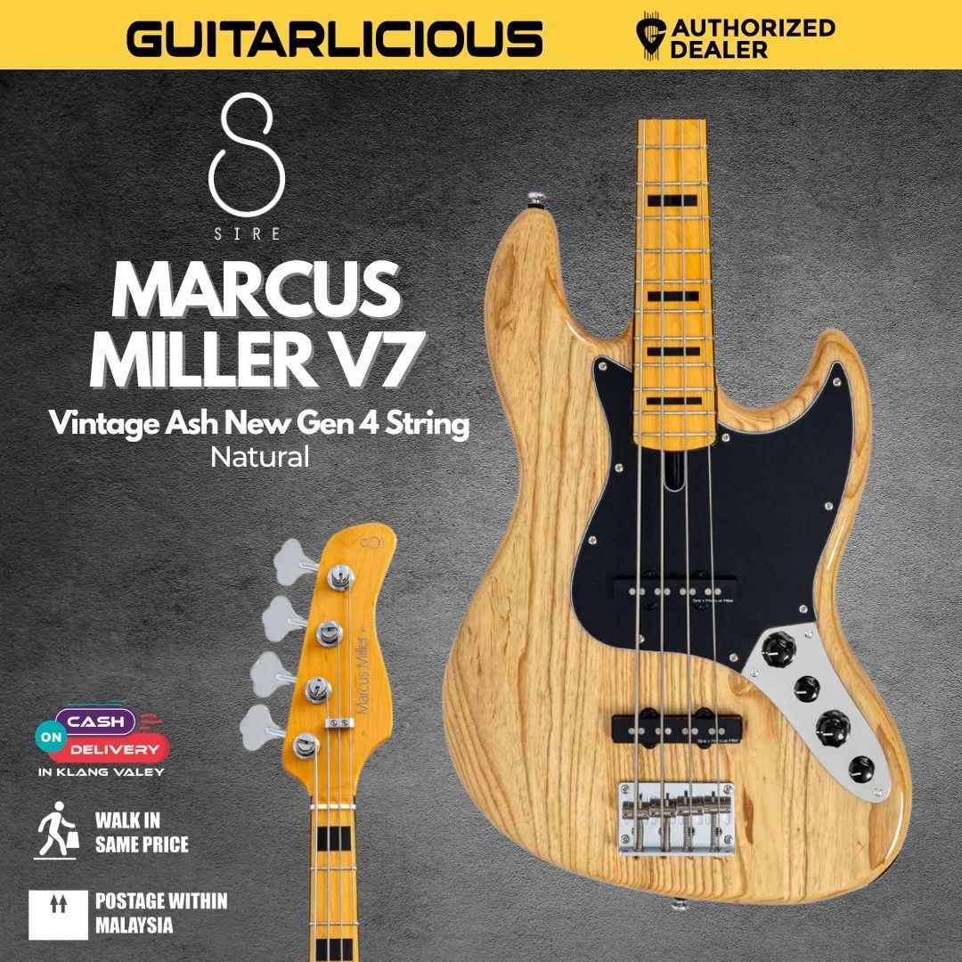 Sire Marcus Miller V7 Vintage Ash New Gen 4 String Electric Bass