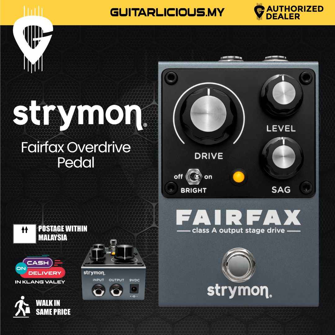 Strymon Fairfax Overdrive Pedal – GUITARLICIOUS