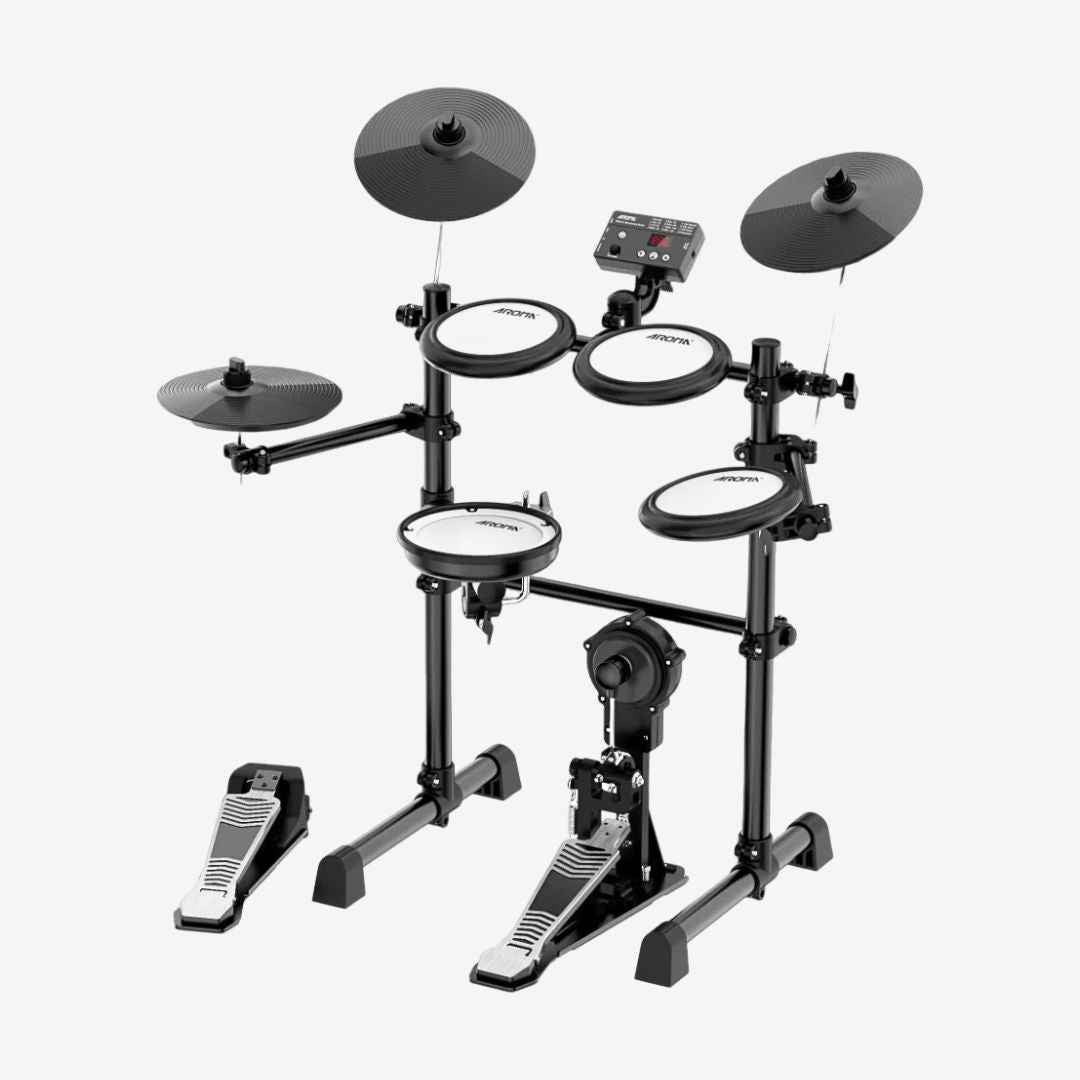 Aroma TDX-16S Digital Drum Kit – Mesh Pads for Authentic Drum Feel 