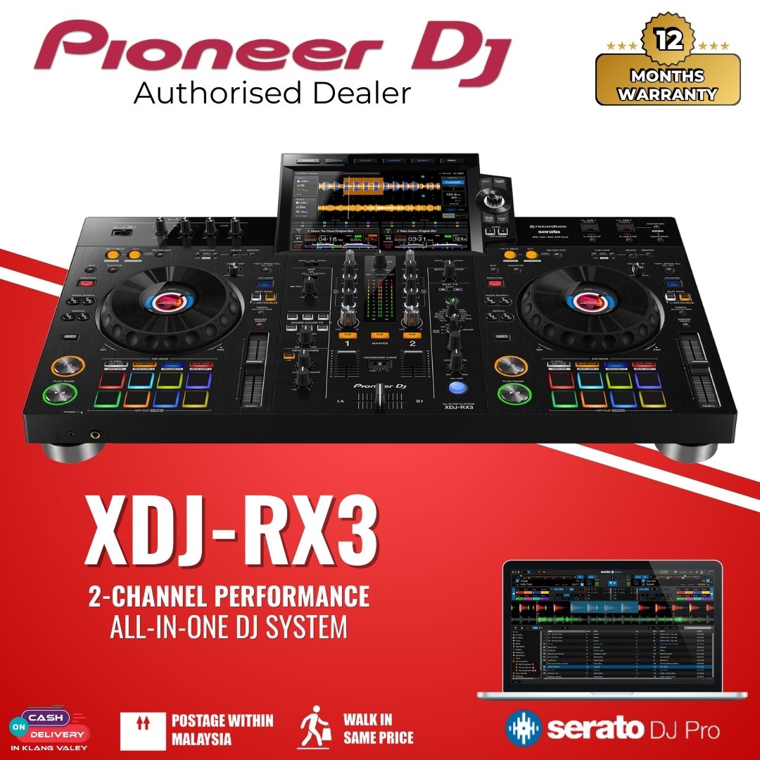 Pioneer DJ XDJ-RX3 2-channel Performance All-In-One DJ System