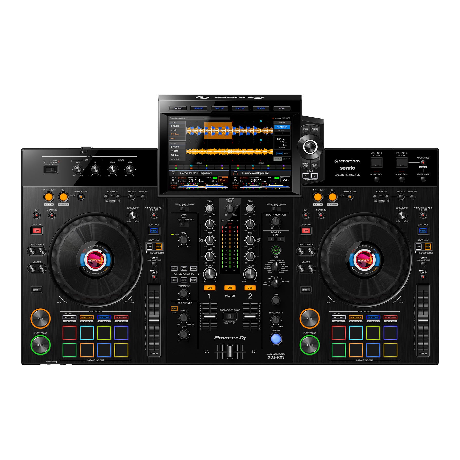 Pioneer DJ XDJ-RX3 2-channel Performance All-In-One DJ System