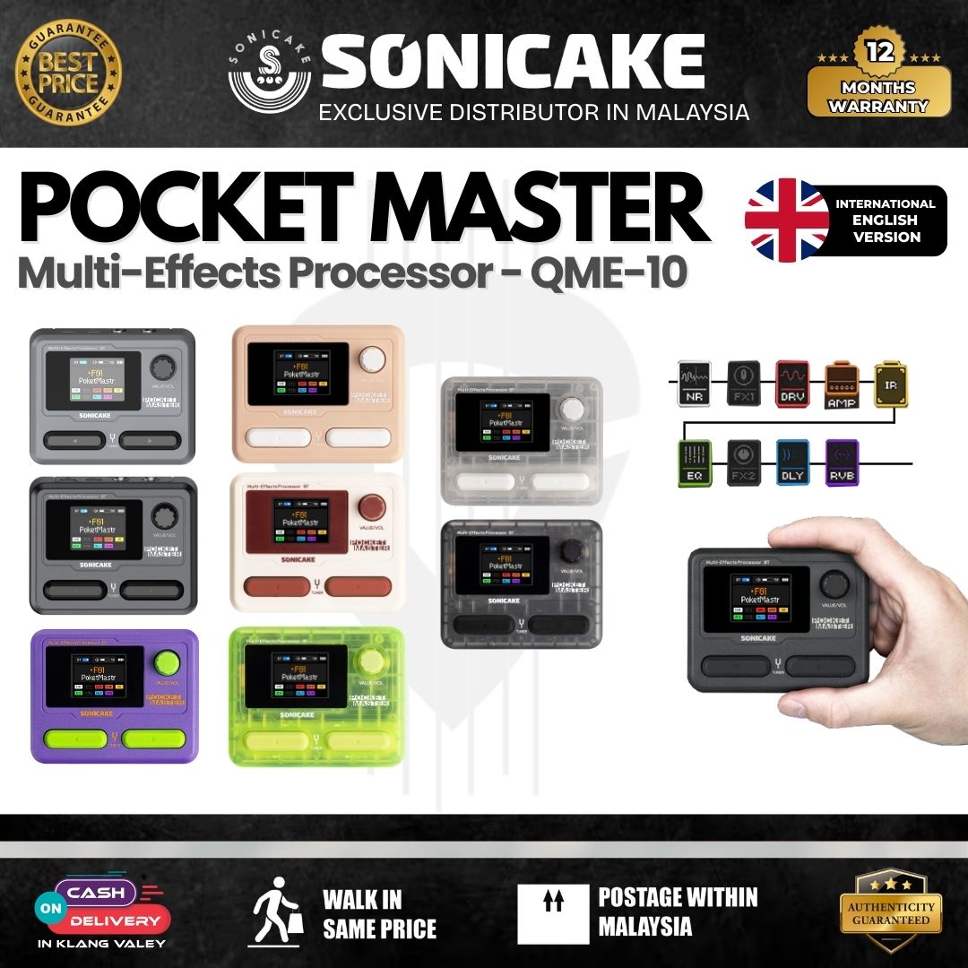 Sonicake Pocket Master Multi-Effects Processor - ( QME-10 / QME 10