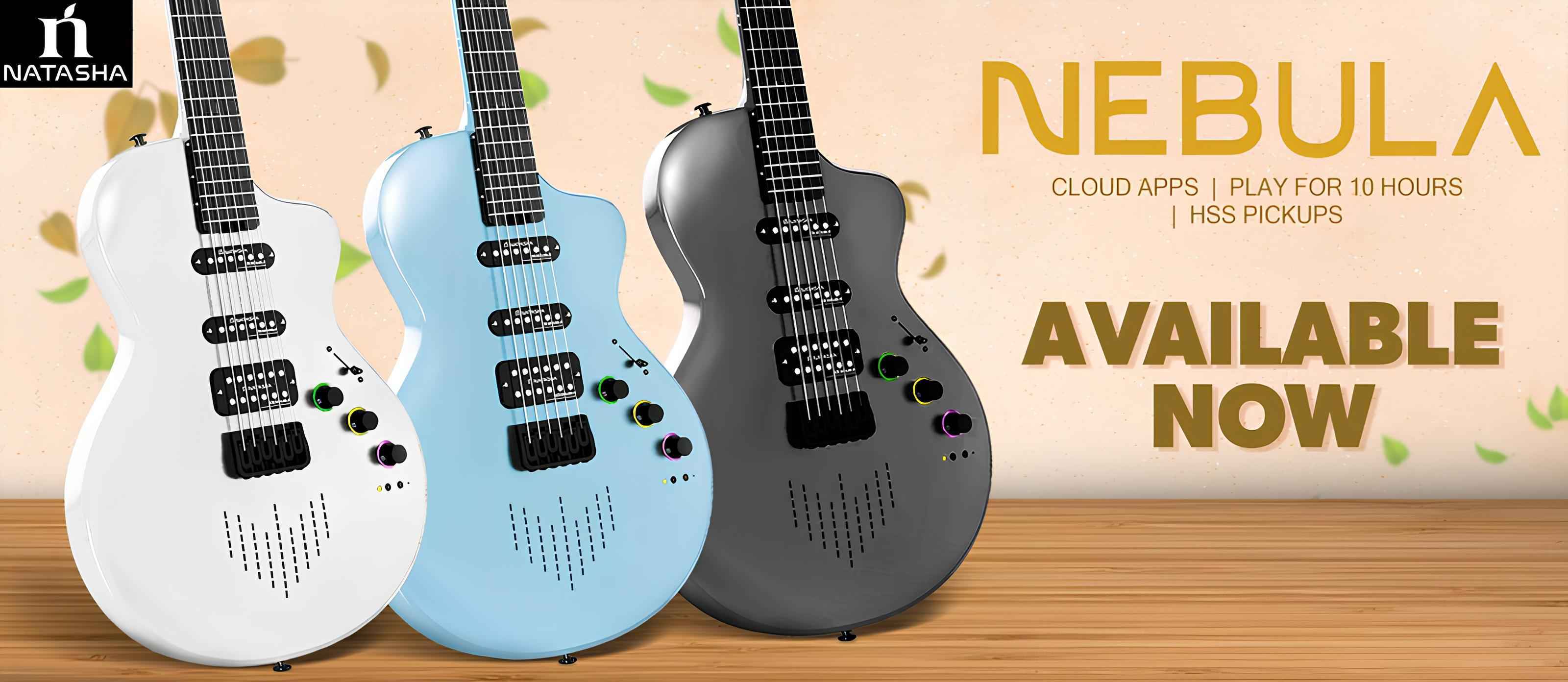 Natasha Guitar's Nebula: The Future of Smart Guitar – GUITARLICIOUS