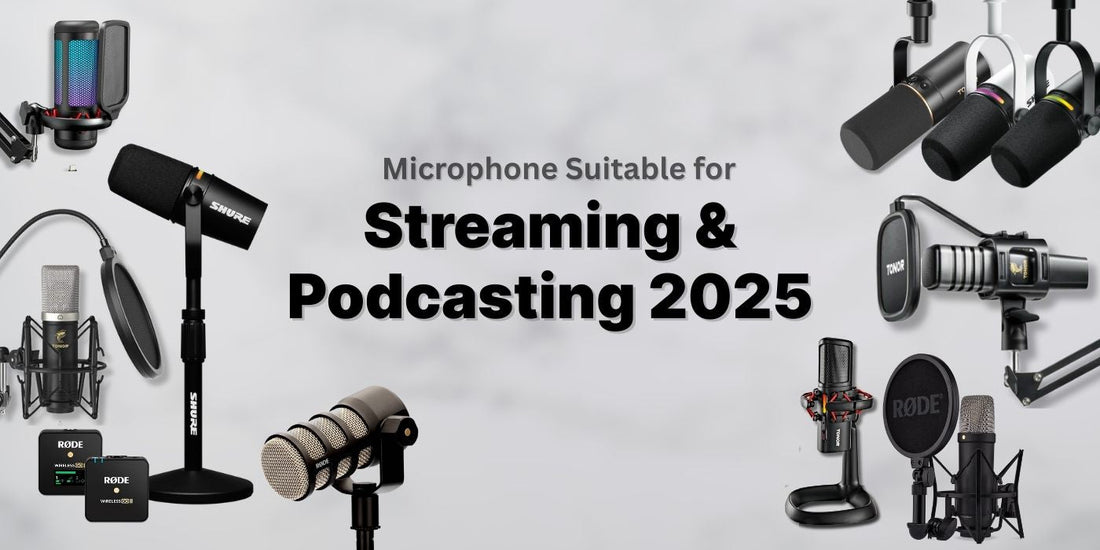 Microphone Suitable for Streaming & Podcasting 2025