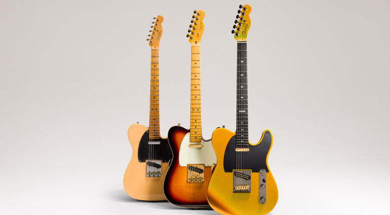Fender 75th Anniversary Telecasters Embrace Legendary Stories