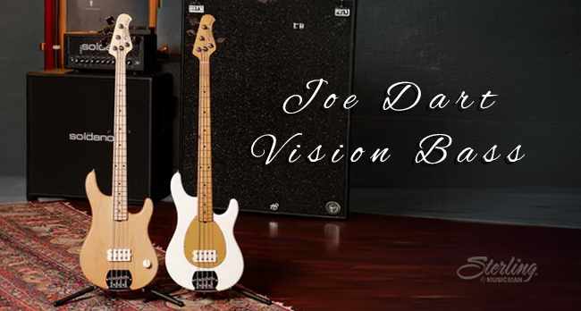 Sterling By Music Man Joe Dart Vision Bass: No Knobs, No Problem