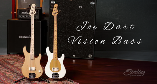Sterling By Music Man Joe Dart Vision Bass: No Knobs, No Problem
