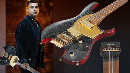 The Future of Percussive Metal: Ibanez MGFM10 Manuel Gardner Fernandes Signature