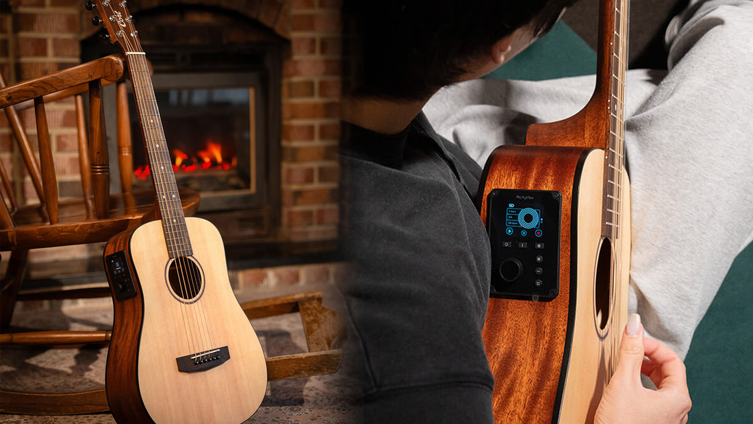 Traditional Tone Meets Futuristic Tech: Cort Earth GO Smart Acoustic Guitar