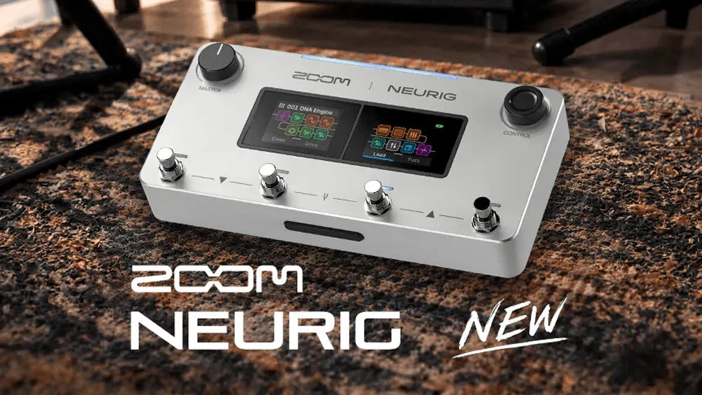 ZOOM NEURIG Explained. A New Guitar Processor With AI Features
