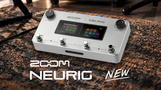 ZOOM NEURIG Explained. A New Guitar Processor With AI Features