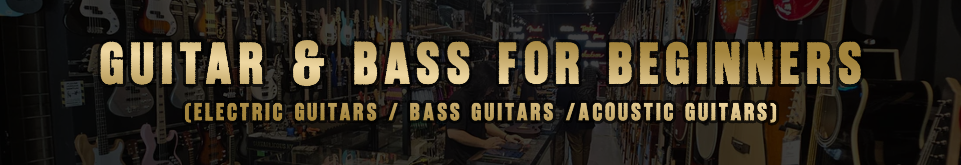 Best Beginner Acoustic / Electric / Bass Guitars 2026 (Buy Online / Visit Shop / Malaysia)