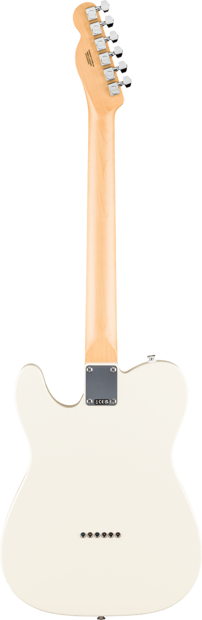 Fender Standard Telecaster Electric Guitar, Laurel FB, Olympic White