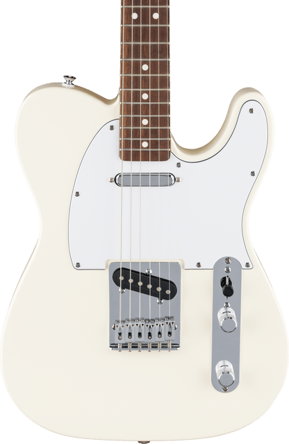 Fender Standard Telecaster Electric Guitar, Laurel FB, Olympic White