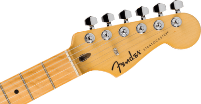Fender Standard Stratocaster Electric Guitar w/White Pickguard, Maple FB, Candy Cola