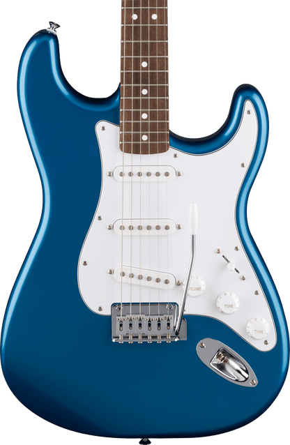 Fender Standard Stratocaster Electric Guitar, Laurel FB, Aqua Marine Metallic