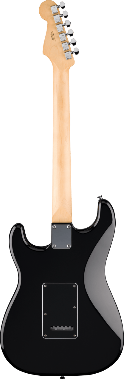 Fender Standard Stratocaster HSS Electric Guitar, Laurel FB, Black