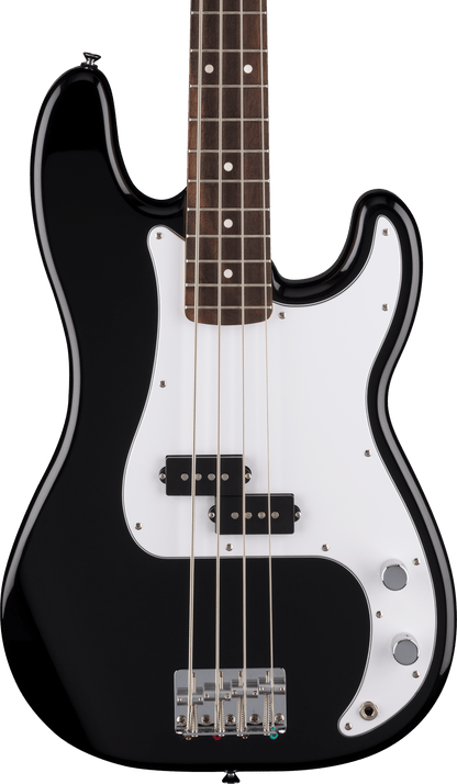 Fender Standard Precision Bass Guitar, Laurel FB, Black