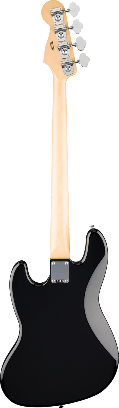 Fender Standard Jazz Bass Guitar, Maple FB, Black