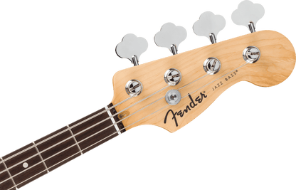 Fender Standard Jazz Bass Guitar, Laurel FB, 3-Color Sunburst