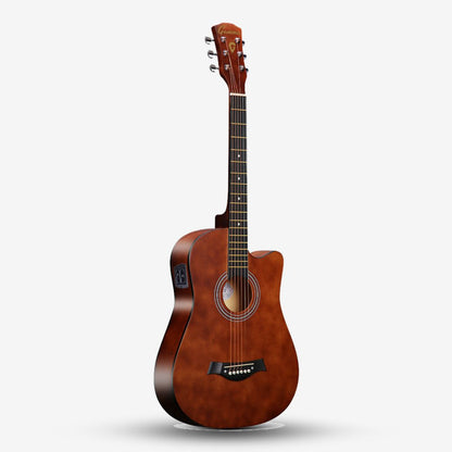 ZETA Series 38 inch Semi Acoustic Guitar with 2 band EQ / Pick Up - ( RCStromm / Gamma )